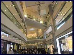 IFC Mall is a 4-storey shopping mall right below the IFC supertall skyscraper. The adjancent Hong Kong Station was the first place we saw in central Hong Kong.